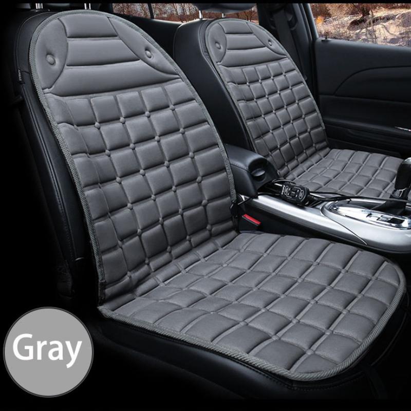 12V Universal Double Seat Fast Electric Heated Adjustable Car Heated Seat Cover Winter Pad Cushions Auto Cover Car Styling Pad