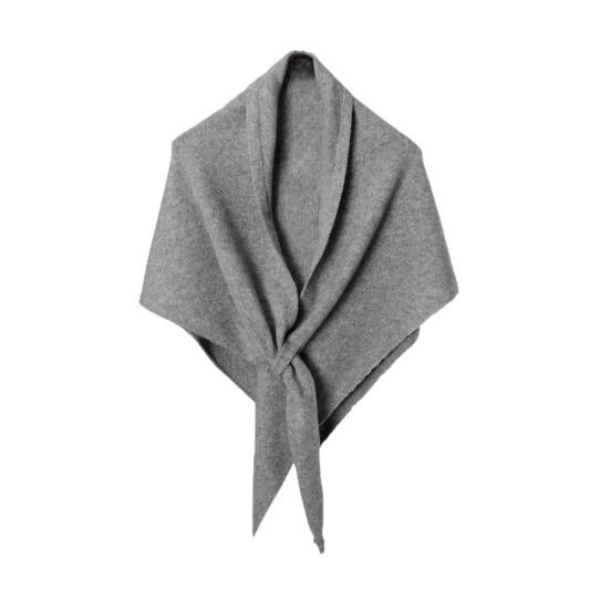 Women Knitted Shawl Wrap Striped Print Cardigan Cape Wool Cashmere Scarf Comfortable Ladies Accessory