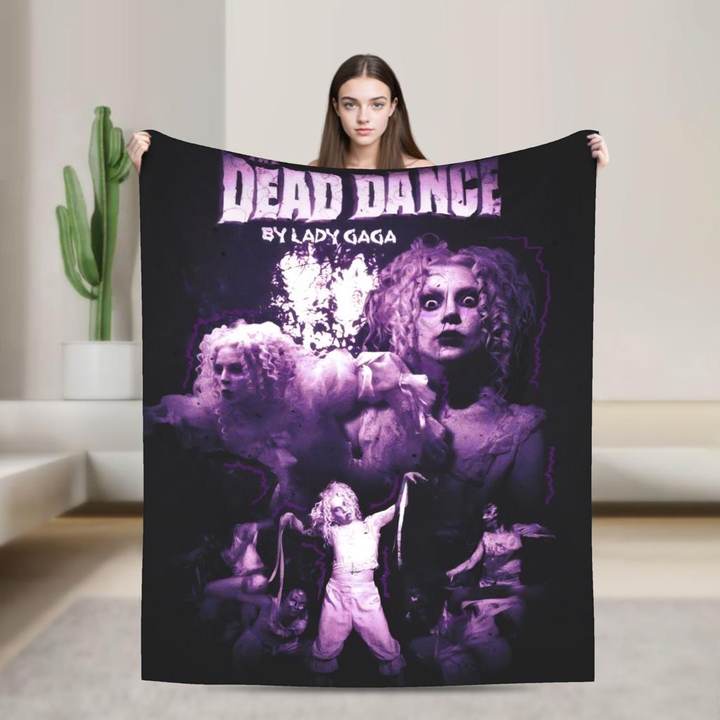 Lady Gaga Mayhem 2025 Album Blanket Super Soft Plush Bedding Throws For Couch Chair Travel Flannel Bedspread Bed Cover