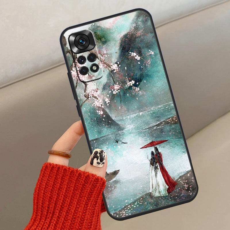 Heaven Official’s Blessing Case For Xiaomi Redmi Note 12 11 10 8 9 Pro 11S 10S 9S 8T Cover For Redmi 10 10C 9A 9C 9T