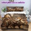 Medieval MachineryPattern Bedding Quilt Set Quilt Cover Pillowcase Home Decoration Birthday Gift (1 * duvet cover + 2 * pillowcase, without core)