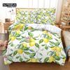 Banana Leaves Duvet Cover Set, Fashion Bedding Set, Soft Comfortable Breathable Duvet Cover, For Bedroom Guest Room Decor