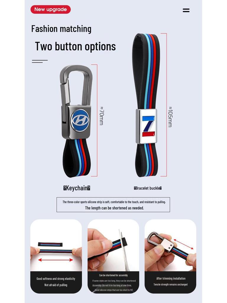 Hyundai Santa Fe Key Cover Shell for Ix45, Azera, Genesis