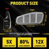 2x Amber LED Side Marker Lights Fender Lamps Clear For 2015- Jeep Renegade A