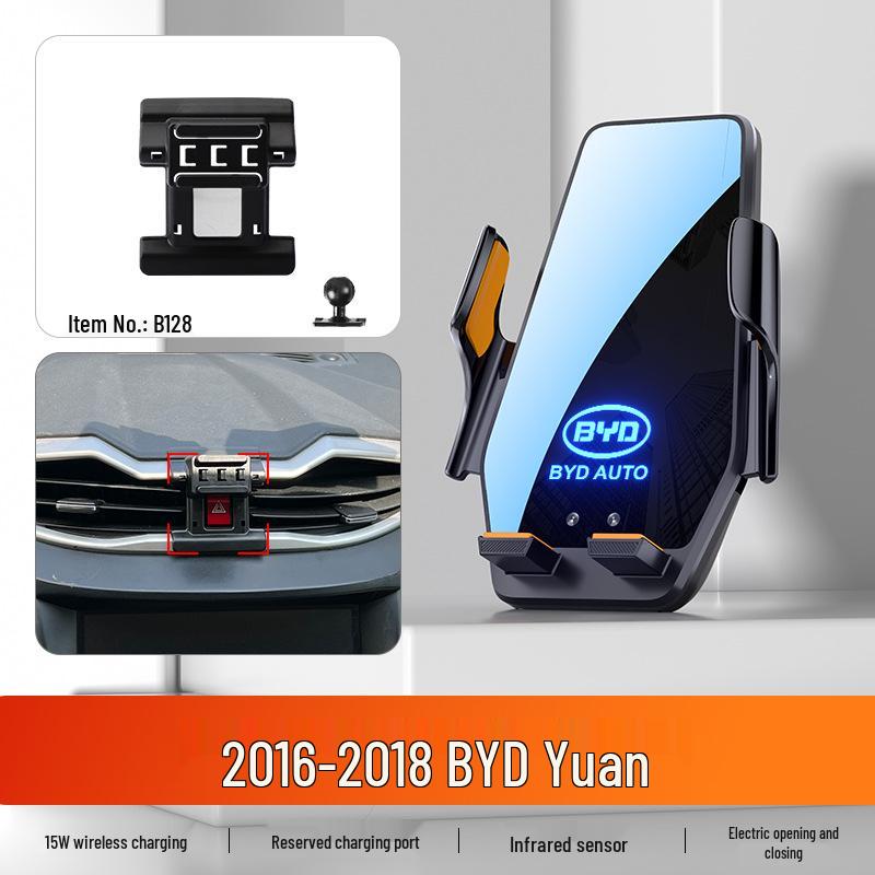 Автомобильный держатель для мобильного телефона BYD для Dolphin, Qin PLUS, Han EV, Tang DMI, Song MAX, Yuan PRO и E5