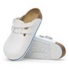 Birkenstock Износостойкие закрытые тапочки унисекс Белые Обычные 1026020