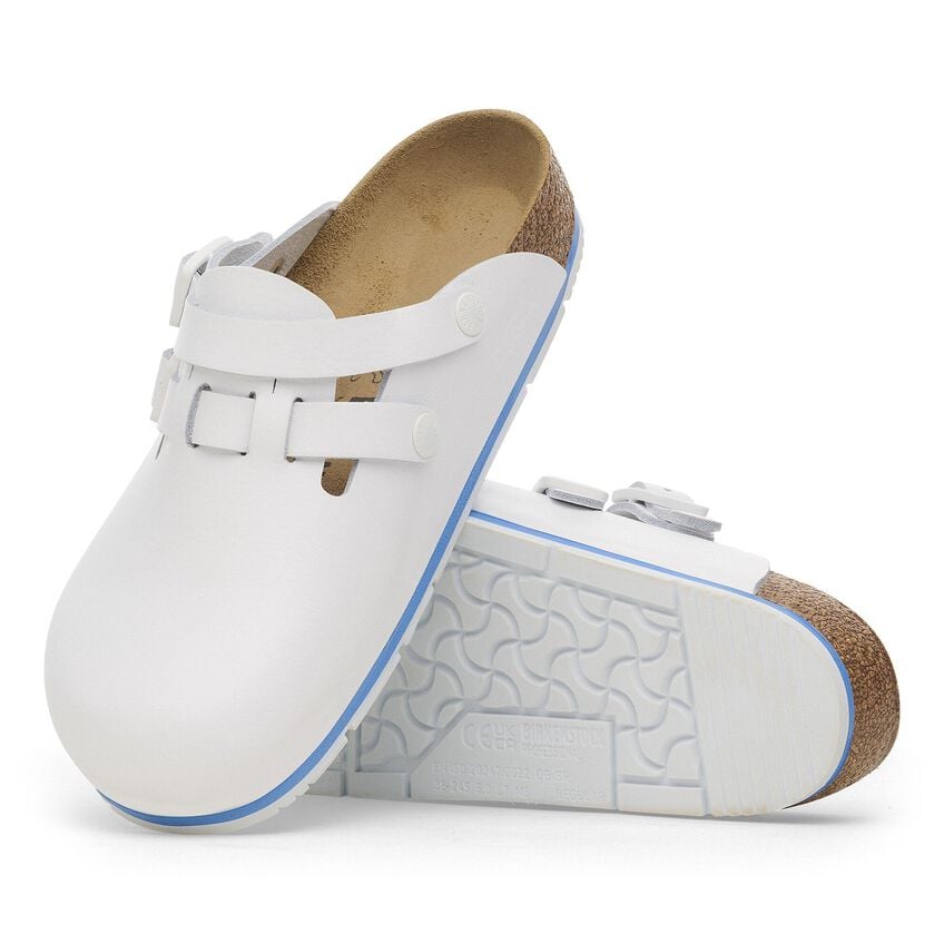 Birkenstock Износостойкие закрытые тапочки унисекс Белые Обычные 1026020
