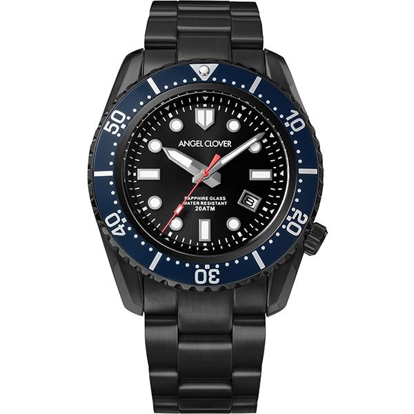 Angel Clover SEA Series Unisex Solar Wrist Watch SCA44PWH-WH SCA44PBK-BK SCA44PBU-WH Gift Casual Business Sports Student
