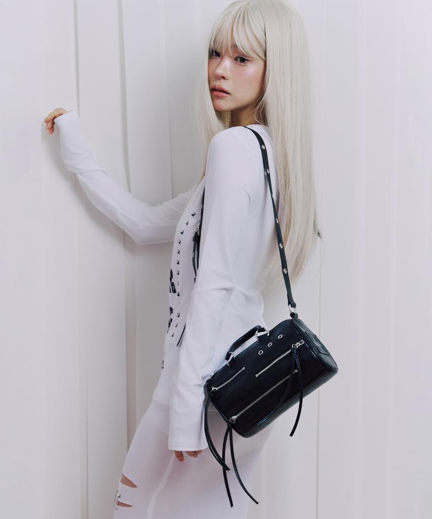 Мини-сумка Illio Black Zipper Rider
