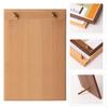 Wood Sign Holder Flyer Display Frame T Double Sided Standing Detachable Wooden Menu Table