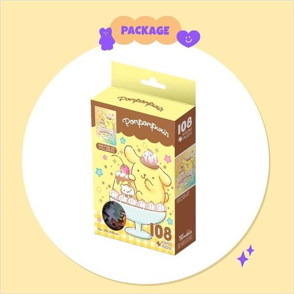 Персонажи Sanrio Shining Kuromi My Melody Pom Pom Purin Cinnamoroll Пазл 108 шт.
