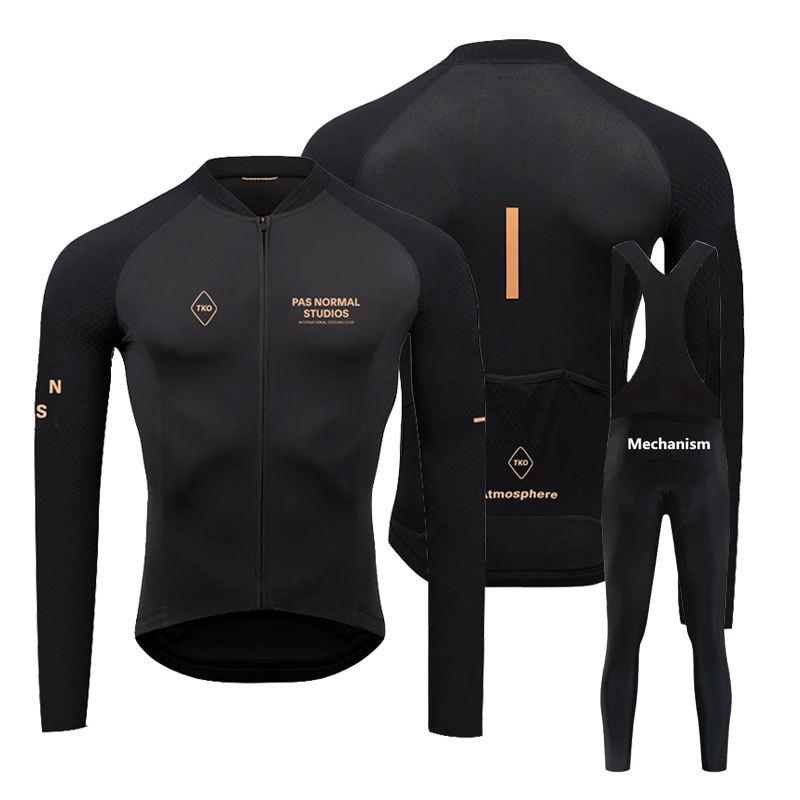 Long Sleeve Cycling Suit Spring and Autumn Quick-drying Breathable Road Suit Mountain Bike Suit Children's Roller Skating Suit