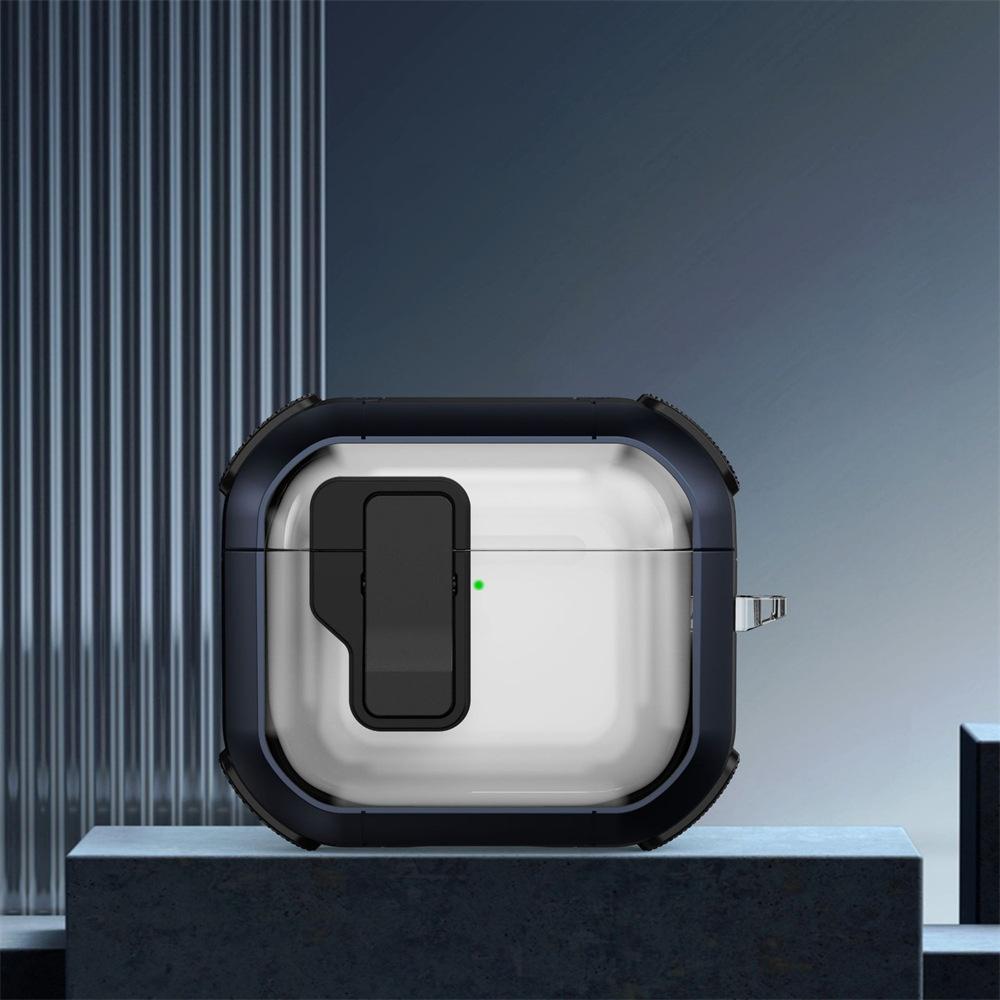 Transparent automatic cover for AirPods pro1 generation protective cover 1 generation pro1 generation apple bluetooth headset case