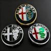 Car Sticker For Alfa Romeo 159 147 For Alfa Romeo Giulia Giulietta Stelvio 159 147 156 58mm Wheel Center Caps Premium Hub Covers EO0 
