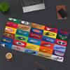 NBA basketball Print Mouse Pad, for Keyboard Pad Laptop PC Mat for Office Home Use, Desk Decor, Perfect Birthday Gift for Gamers