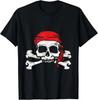 Jolly Roger Pirate Skull and Crossbones Gift T-Shirt
