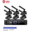 Проводная профессиональная система конференц-микрофонов HuiDu HD-8800 (Китайская версия)