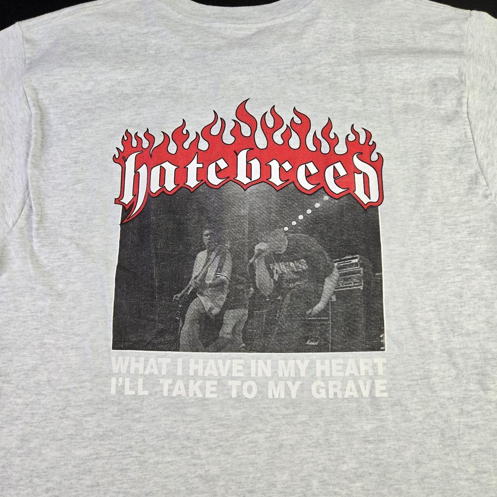 Vintage 1997 Hatebreed What I Have In My Heart Hardcore Band Tee, Sz L (21x31") Unisex T-Shirt