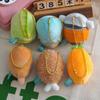 Pendant PP Cotton Sauna Women Key Holder Penguin  Pendant Plush Key Chain Korean Style Key Buckle