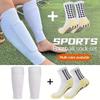 3pcs/set Comfortable Football Shin Pads Durable Football Ankle Socks  Insert Board Gear