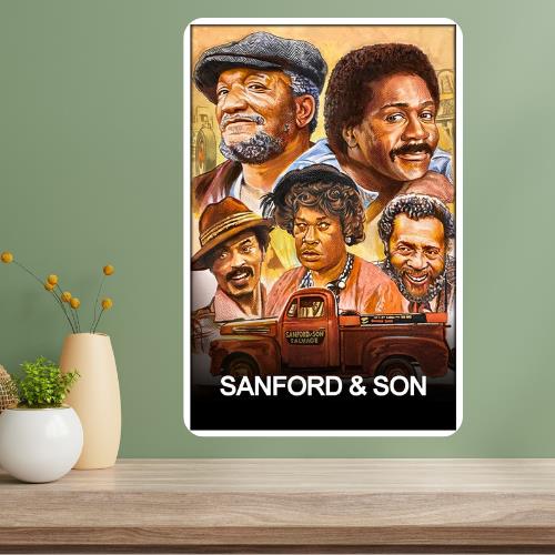 Sanford Son Classic TV Show Metal Poster Sign