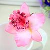 Women Headwear Fashion Jewelry Sand Beach Handmade Flower Gift Hair Pins Butterfly Orchid Hair Clips Fake Flower  Jewelry Accessory