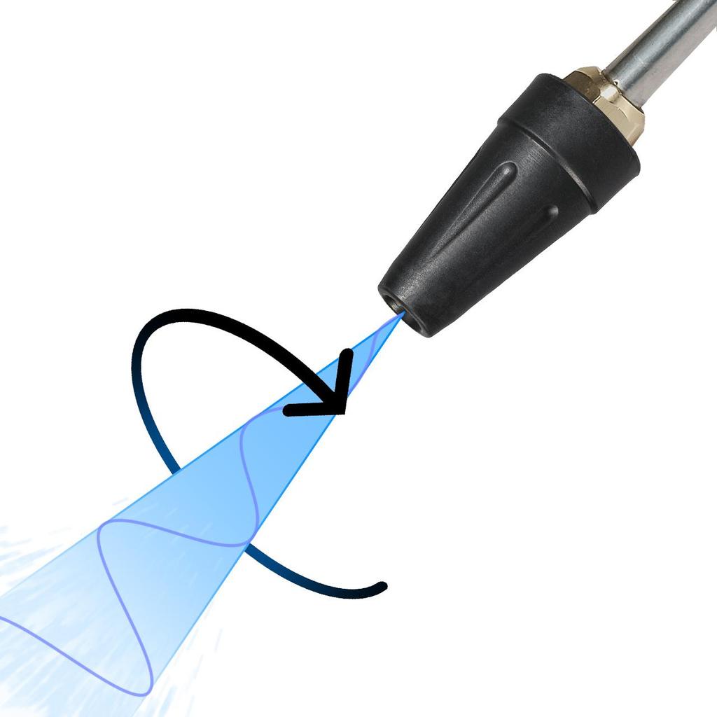 Фреза для мойки высокого давления BORT Turbo Nozzle (Быстрое решение)