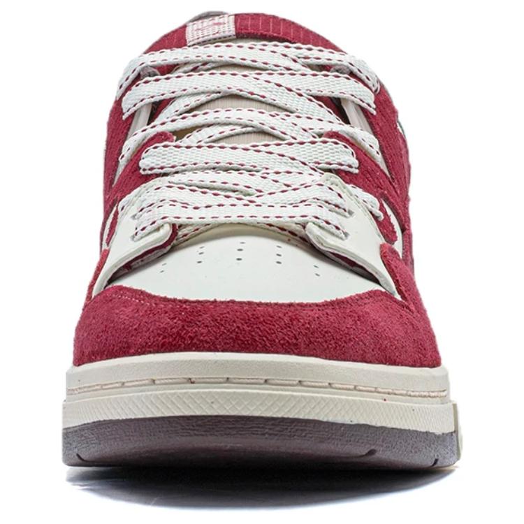 Li Ning Wave PRO CNY Удобные Нескользящие Износостойкие Кеды для Скейтборда Мужские Красные AECU001-2