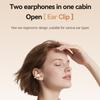 Ear Hook Bluetooth Headphones Makeup Mirror Case Sport Earphones Open-Ear Earphones  For Sports