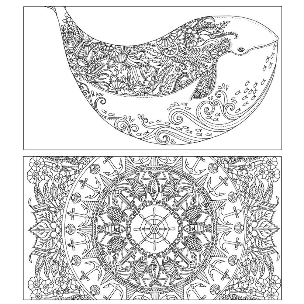 Fun Adult Coloring Book Designs Stress Coloring Book