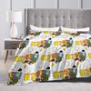 S-Simpsons Cartoon Background Throw Blanket Comfortable Novelty Blankets For Sofa Home Travel Office Flannel Bedspread Bed Cover