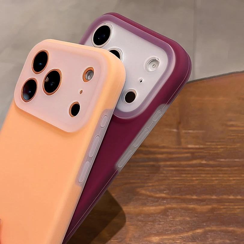 Гелевый силиконовый мягкий чехол для телефона Для For Iphone 17 16 1 Pro Max Конфетного цвета Ударопрочные чехлы Для For Iphone 14 13 17 Pro Max Чехол