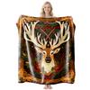 Christmas flannel blanket is universal for all seasons