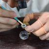 Length 10cm Watch Cleaning Stick Aluminum Alloy Watch Repair Auxiliary Rod  for Hobbyist