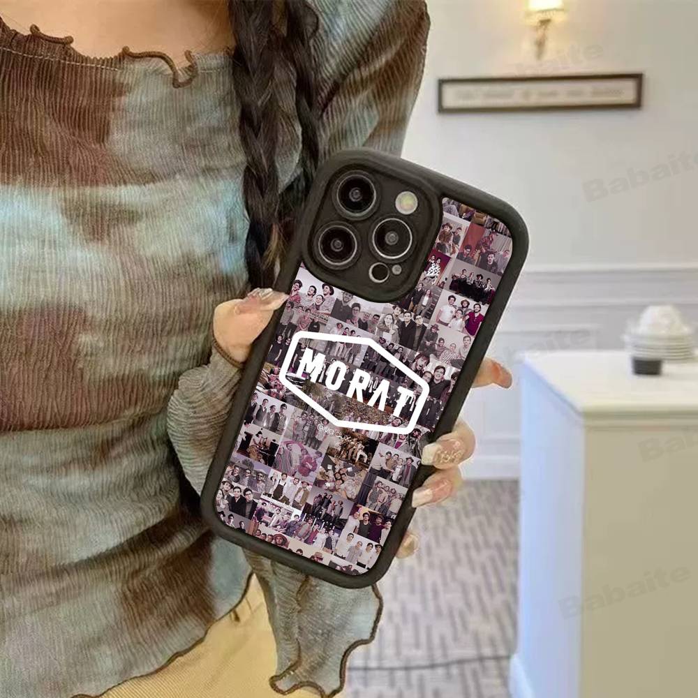 Чехол для телефона M-Morat Band для IPhone 17 16 15 13 11 12 14 Pro Max Plus Силиконовый чехол-оболочка