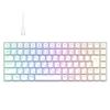 iClever G05 Tenkeyless Mechanical Gaming Keyboard, Japanese Layout, 88 Keys, 75% Size, 23 RGB Backlights, Customizable Backlighting, Quiet, Wired,