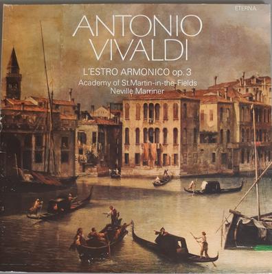 Виниловая пластинка АНТОНИО ВИВАЛЬДИ THE ACADEMY OF ST L'estro Armonico Op. 3 827446 ETERNA Германия Классический Б/У