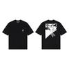 2025 Loose Fit Short Sleeve T-Shirt Men Women Cartoon Letter Print Casual Top