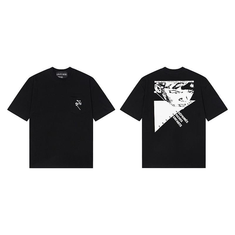 2025 Loose Fit Short Sleeve T-Shirt Men Women Cartoon Letter Print Casual Top