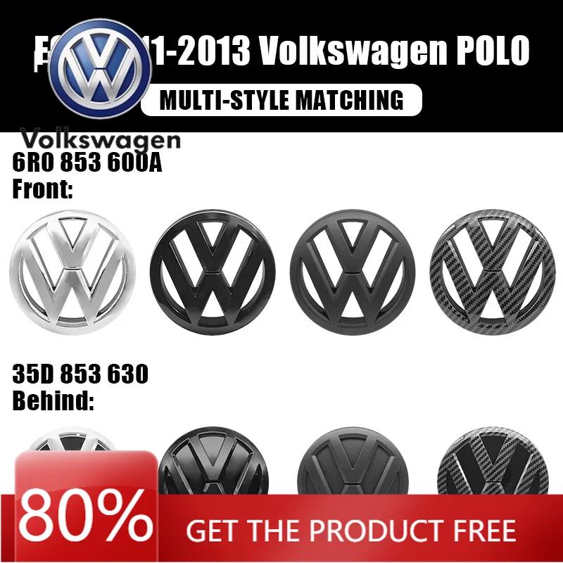 Для VOLKSWAGEN VW 2 шт. Автомобильный значок Наклейка-значок на переднюю решетку и крышку багажника Аксессуары Для Volkswagen Polo 2011 2012 201