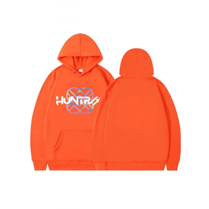 Winter Japan and South Korea loose shoulder style casual style simple commuter style autumn and winter hooded sweater