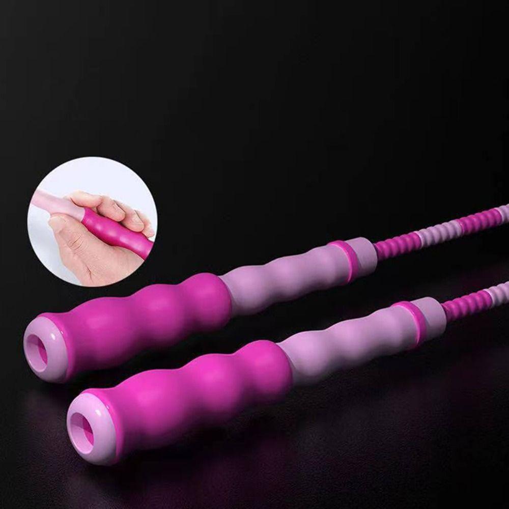 No Knots Segmented Fitness Jump Rope Adjustable Length Jumping Rope Bodybuilding