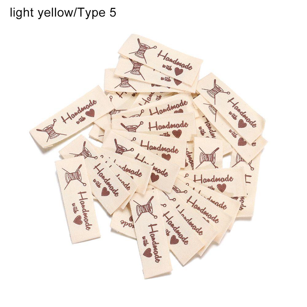 Supplies Knitting Wool Ball Garment Accessories Clothes Labels Clothing Tags Handmade With Love