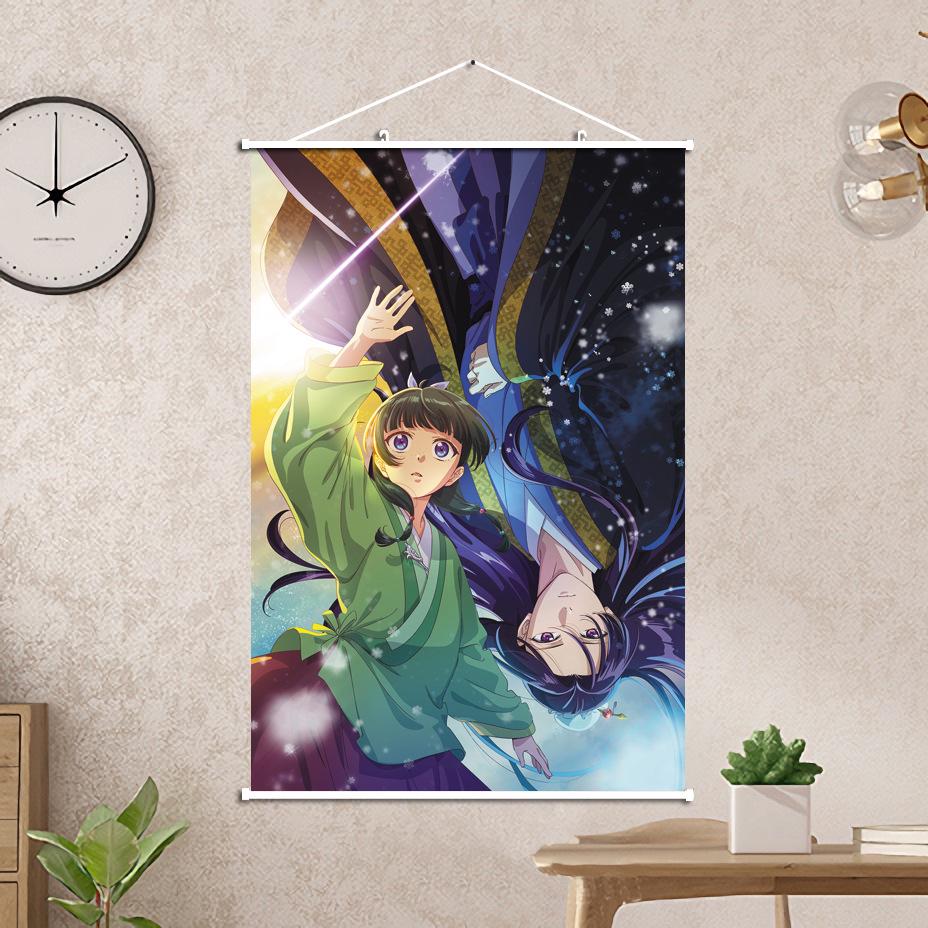 Anime The Apothecary Diaries Hanging Scroll Decorative Painting 60x90cm