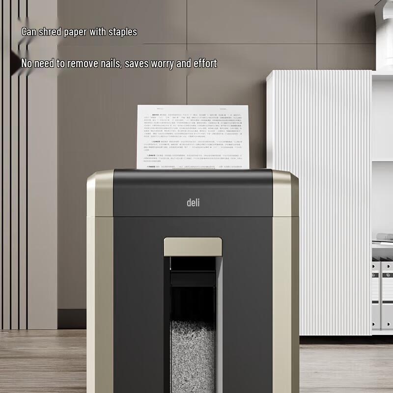 Deli GA702 Level 5 High-Security Shredder CN plug (adapter included)