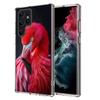 Flamingo Love Capa Phone Case For Samsung S26 Ultra S25 Edge Galaxy S23 S21 S20 S24 FE S22 S10 Plus Cover Clear TPU Shell Coque