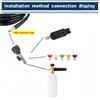 1/4 Quick Connect Stainless Steel Ball Valve Off On Switch for Karcher K2 K3 K4 K5 K6 K7 Pressure Washer Hose Water Flow Control