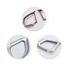 ABS Chrome Car Styling Steering Wheel Button Frame Cover Protective Trim For Land Rover Range Rover Evoque 2011 2012 2013 - 2017