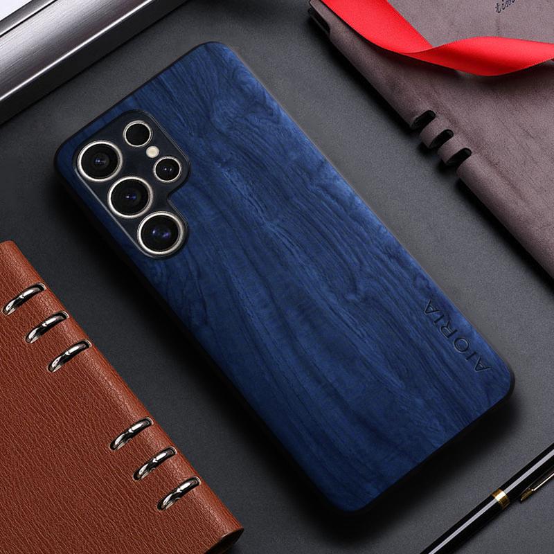 Case for Samsung Galaxy S25 S24 Plus S23 Ultra FE 5G Bamboo Wood Pattern Back Cover for Galaxy S25 Edge S25 S24 Ultra Plus Case