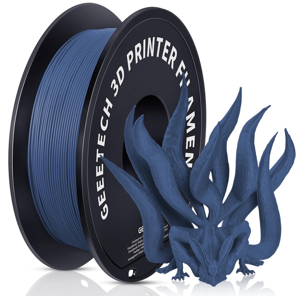 Geeetech 3d printer Filament Matte PLA Plastic 1kg 1.75mm,Tangle-Free, 3d printing consumables, vacuum packaging,fast shipping